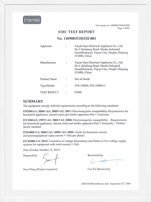 EMC-certificering